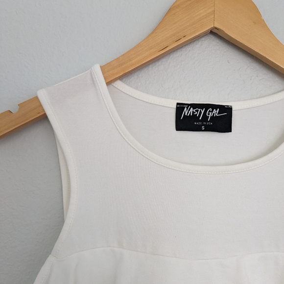 NEW nasty gal white off the shoulder top - Picture 6 of 9